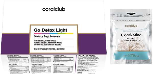 Go Detox Light - set of products | Coral Club - Official Website